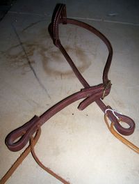 Slide Ear Harness With Tie Ends